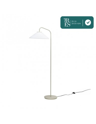 Lampadaire Solid avec abat jour en verre, Haut. 158cm pas cher chine