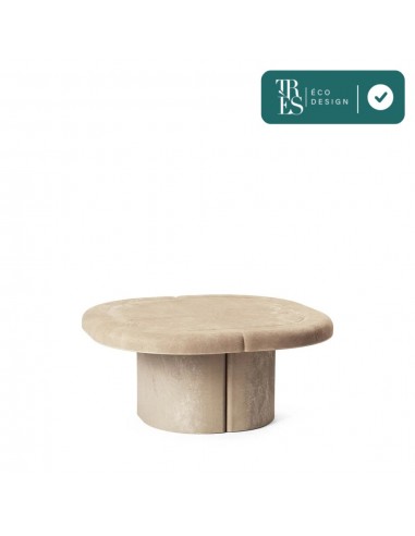 Table basse lounge ALDER Carré la colonne vertébrale