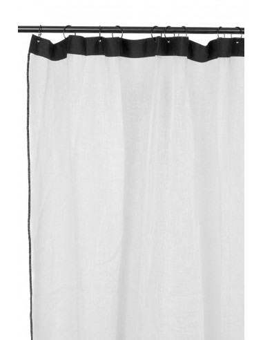 Bonifacio linen voile curtain 140x280 cm - 2 colors - Haomy paiement sécurisé