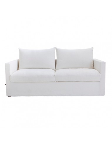 Brooklyn 3-seater linen sofa - Harmony Haomy Amélioration de cerveau avec