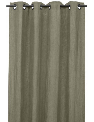 Porticcio washed linen curtain 140x280 cm - 13 colors - Haomy les muscles