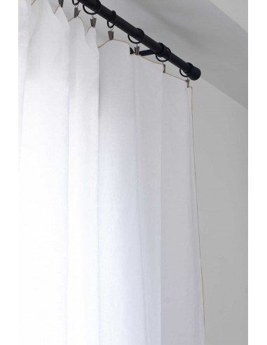 Venice washed linen curtain - 10 colors - Haomy À commander