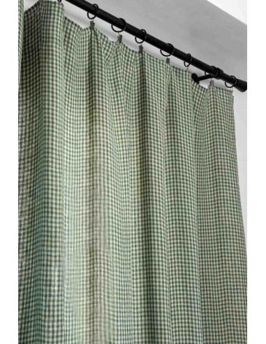 Piana washed linen curtain - 7 colors - Haomy En savoir plus