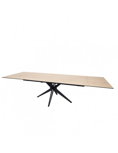 Plissken extendable ceramic table Light oak - Home Beddings and Curtains Vous souhaitez 