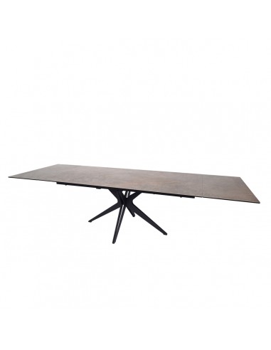 Plissken extendable ceramic table Rust gray - Home Beddings and Curtains acheter en ligne