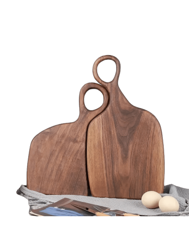 Planche à Découper Cuisine Bois Noyer Massif Traditionnelle prix