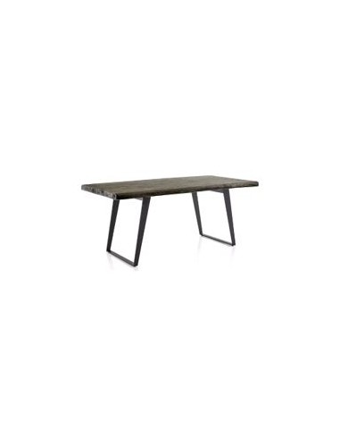 Table REPAS Rect BRANDO acacia grisé 180x90H76 cm commande en ligne