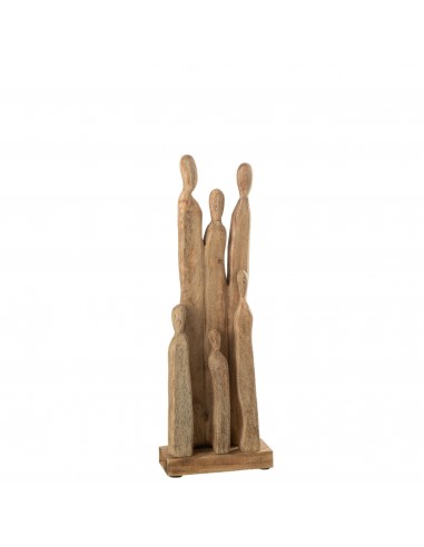 Groupe PERSO Bois Naturel 20x9xH60 cm Par le système avancé 