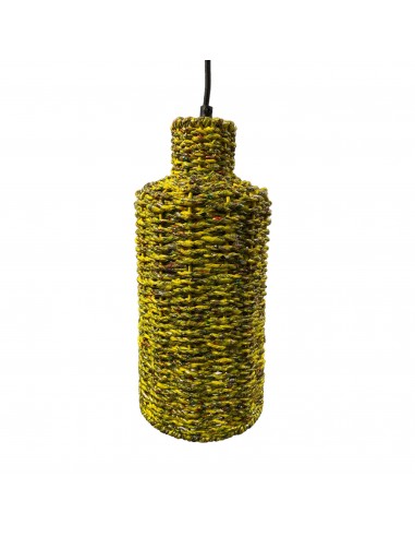 Suspension NEWSPAPER Bottle Ø16xH34cm Véritable concentré