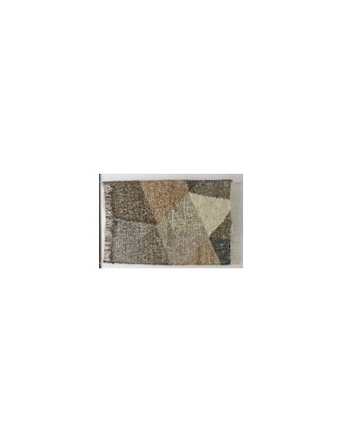 TAPIS REVERSIBLE TAUPE MOTIF TRIANGLE 160x230cm est présent 