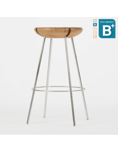 Tabouret de bar Tribo, Haut. 76 cm Fin de série