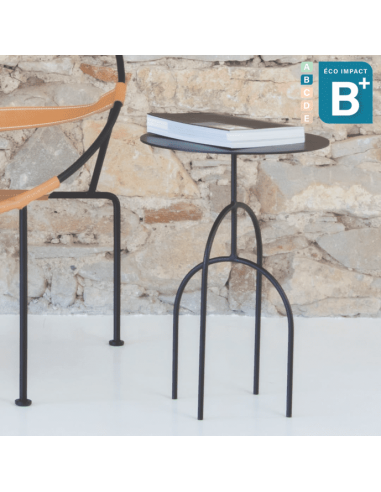 Table d'appoint Moça, Haut. 48 cm ou 58 cm pas cher