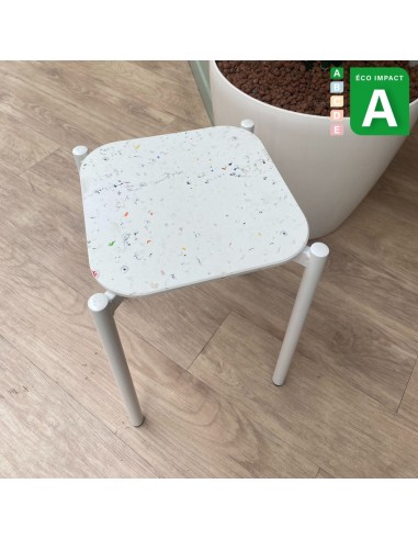 Tabouret Mahaut en plastique recyclé à prix réduit toute l'année