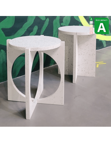 Table d'appoint Éclo en plastique recyclé, Ø 40 cm l'achat 