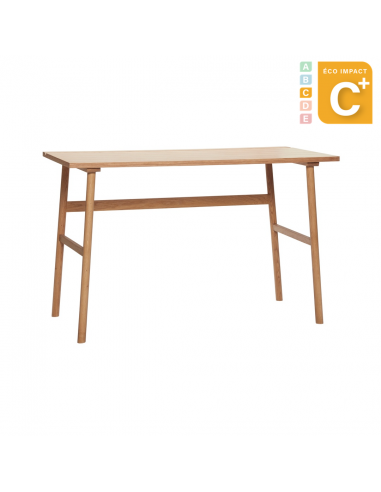 Bureau Folk en bois durable Long. 120 cm les ligaments