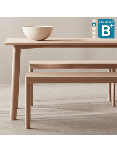 Banc Galta en bois massif, Long. 120 ou 180cm acheter