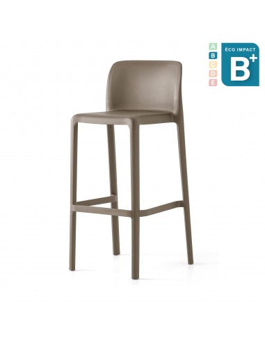 Lot de 2 tabourets très hauts Bayo empilables, Haut.76cm l'évolution des habitudes 