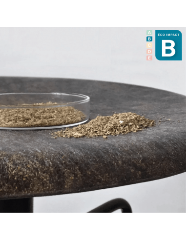 Tabouret Earth en déchet de café recyclé, Haut. 69 ou 74 cm ouvre sa boutique