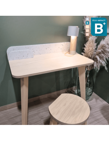 Bureau Yoho en bois de forêts durables, Long. 88cm livraison et retour toujours gratuits